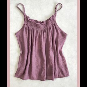 Purple tank top! Perfect for LSU game days 💜